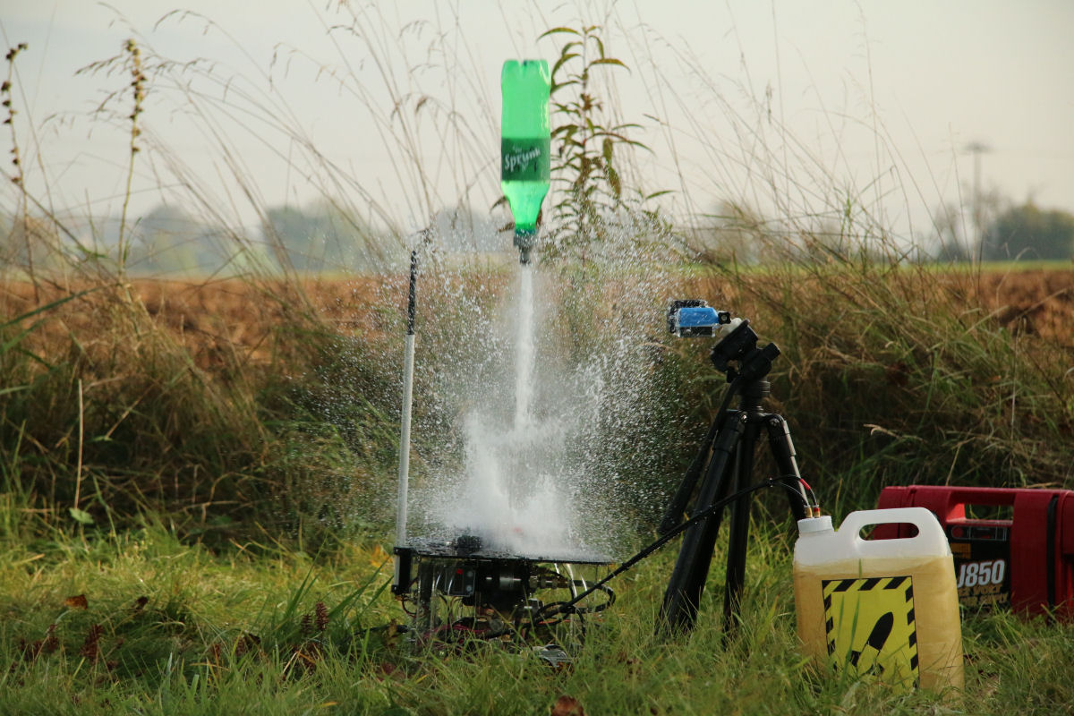 Lanceur De Fusée À Pression D'eau Intéressant, Jeux D'interaction