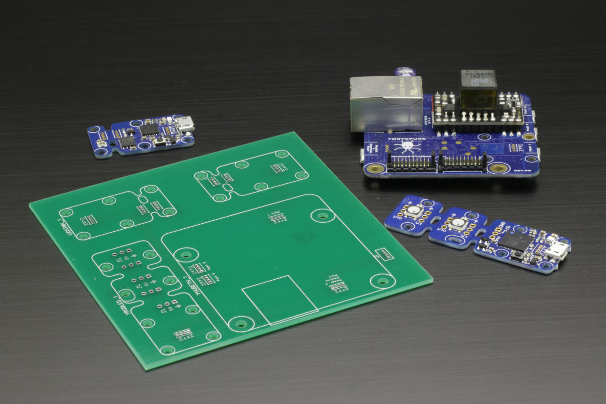 Yocto-Color, Neopixel et balles de ping pong